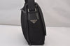 Authentic PRADA Nylon Tessuto Saffiano Leather Shoulder Cross Bag Black 3203I