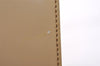 Authentic Salvatore Ferragamo Gancini Leather 2Way Shoulder Hand Bag Beige 3205I