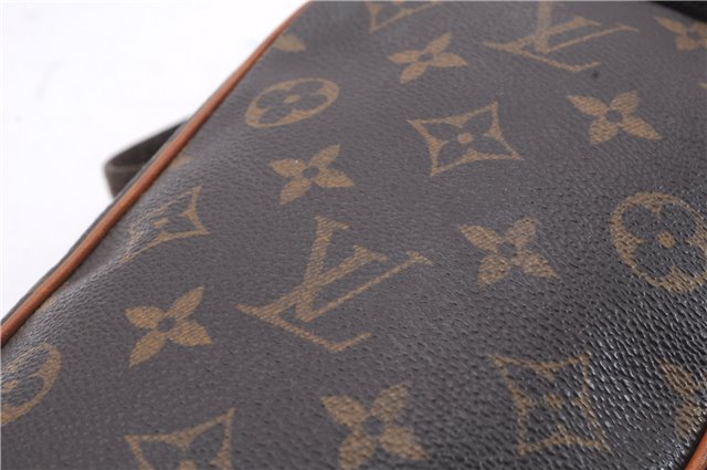 Authentic Louis Vuitton Monogram Pochette Gange Waist Waist bag M51870 LV 3207D