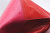 Authentic Louis Vuitton Vernis Wilshire PM Hand Bag Red Pink Bi-Color LV 3208D