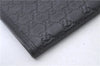 Authentic GUCCI Guccissima Leather IPad Tablet Case 283782 Black 3210D