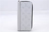 Auth Louis Vuitton Taiga Rama Portefeuille Brazza Wallet M30298 White Box 3212D