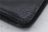 Authentic CHANEL Caviar Skin CC Logo Bifold Wallet Purse Black 3213D