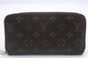 Authentic Louis Vuitton Monogram Zippy Wallet Long Purse M60017 LV Junk 3216D