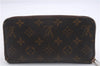 Authentic Louis Vuitton Monogram Zippy Wallet Long Purse M60017 LV Junk 3216D