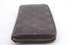 Authentic Louis Vuitton Monogram Zippy Wallet Long Purse M60017 LV Junk 3216D