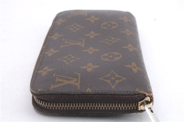 Authentic Louis Vuitton Monogram Zippy Wallet Long Purse M60017 LV Junk 3216D