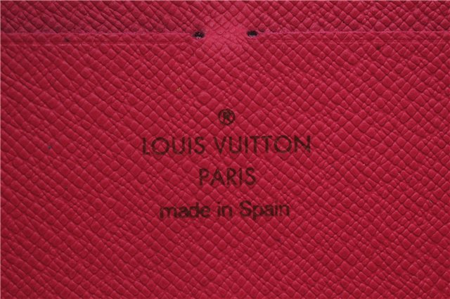 Auth Louis Vuitton Monogram Multicolor Zippy Wallet Purse Black M60243 Box 3217D