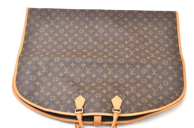 Authentic Louis Vuitton Monogram Housse Porte Habits M23432 Garment Cover 3217F