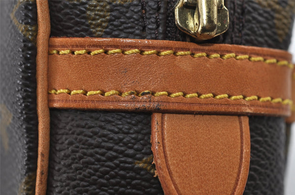 Authentic Louis Vuitton Monogram Compiegne 23 Clutch Hand Bag M51847 LV 3220I