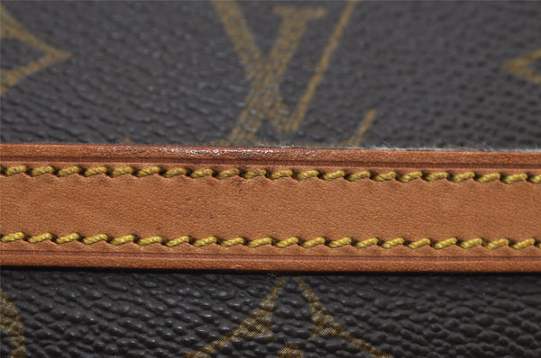 Authentic Louis Vuitton Monogram Compiegne 23 Clutch Hand Bag M51847 LV 3220I