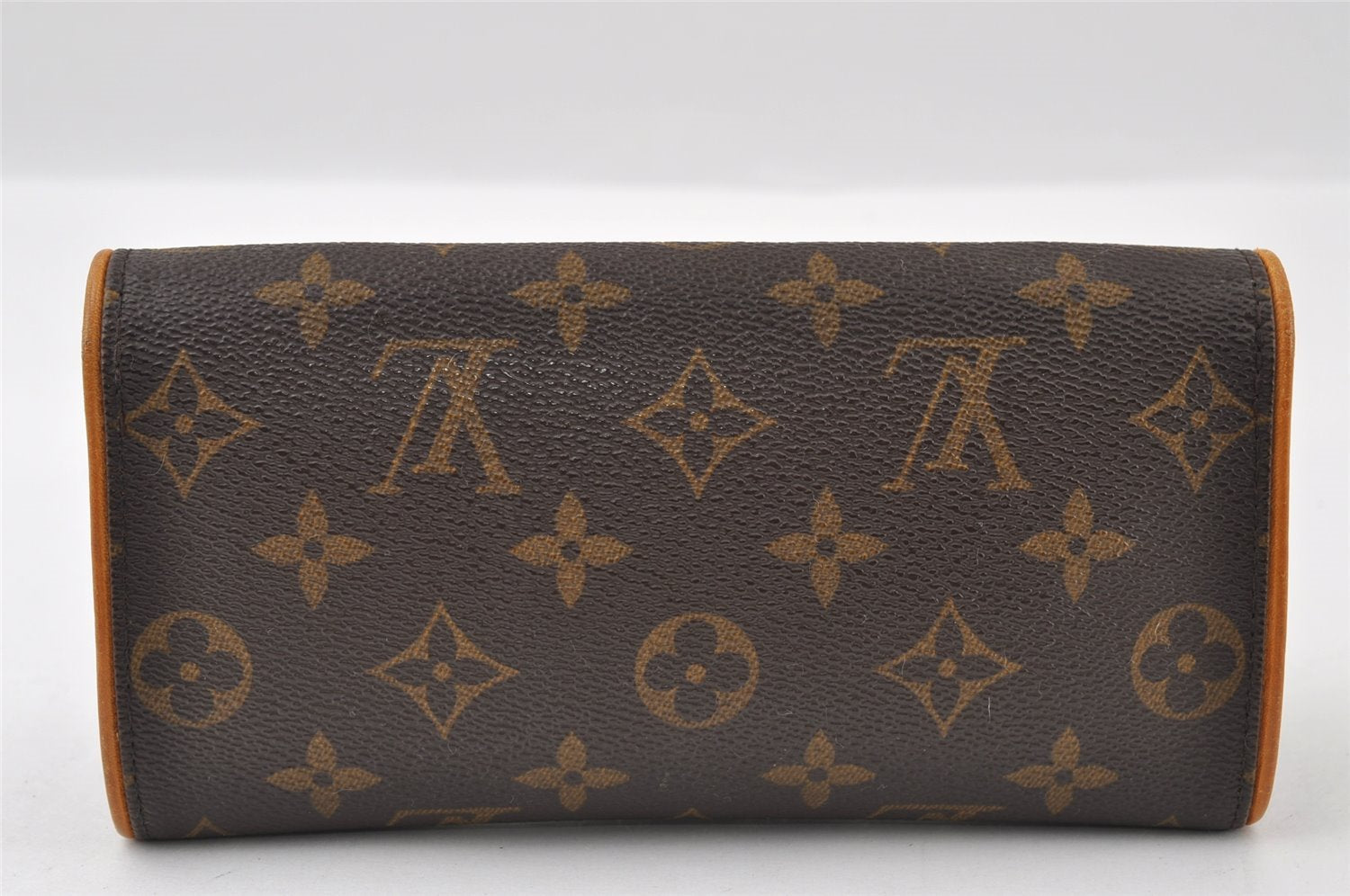Authentic Louis Vuitton Monogram Pochette Twin PM Shoulder Bag M51854 LV 3222I