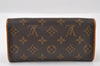 Authentic Louis Vuitton Monogram Pochette Twin PM Shoulder Bag M51854 LV 3222I