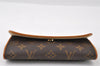 Authentic Louis Vuitton Monogram Pochette Twin PM Shoulder Bag M51854 LV 3222I
