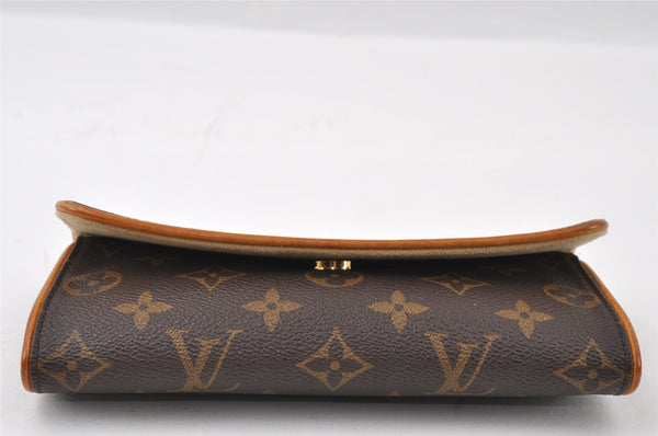 Authentic Louis Vuitton Monogram Pochette Twin PM Shoulder Bag M51854 LV 3222I