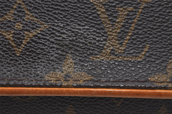 Authentic Louis Vuitton Monogram Pochette Twin PM Shoulder Bag M51854 LV 3222I