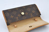 Authentic Louis Vuitton Monogram Pochette Twin PM Shoulder Bag M51854 LV 3222I