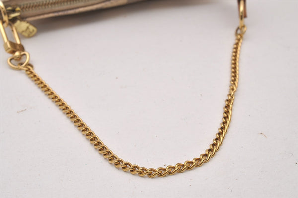 Authentic Louis Vuitton Damier Azur Mini Pochette Accessoires N58010 Pouch 3227I