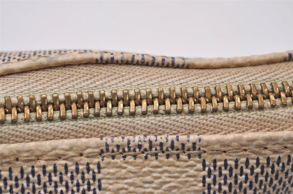 Authentic Louis Vuitton Damier Azur Mini Pochette Accessoires N58010 Pouch 3227I