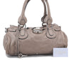 Authentic Chloe Paddington Leather Shoulder Hand Bag Beige 3229D