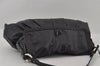 Authentic FENDI Selleria Vintage Shoulder Hand Bag Leather Black 3234I