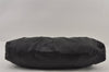 Authentic FENDI Selleria Vintage Shoulder Hand Bag Leather Black 3234I
