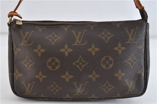 Authentic LOUIS VUITTON Monogram Pochette Accessoires Pouch M51980 LV 3235C