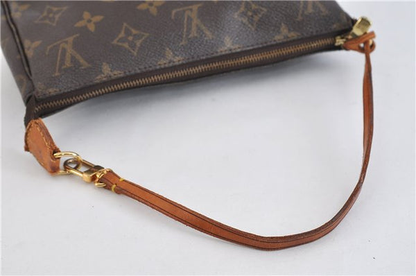 Authentic LOUIS VUITTON Monogram Pochette Accessoires Pouch M51980 LV 3235C