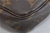 Authentic LOUIS VUITTON Monogram Pochette Accessoires Pouch M51980 LV 3235C