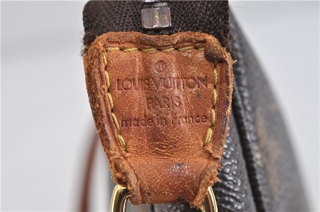 Authentic LOUIS VUITTON Monogram Pochette Accessoires Pouch M51980 LV 3235C