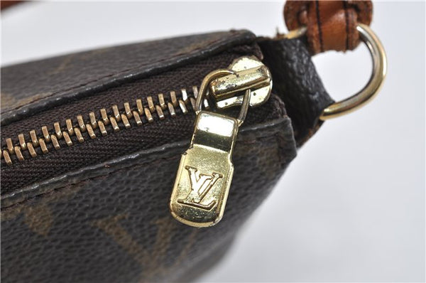 Authentic LOUIS VUITTON Monogram Pochette Accessoires Pouch M51980 LV 3235C