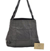 Authentic PRADA TESSUTO IMPUNTU Nylon Plastic Hand Bag B8851 Gray 3239I