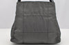 Authentic PRADA TESSUTO IMPUNTU Nylon Plastic Hand Bag B8851 Gray 3239I