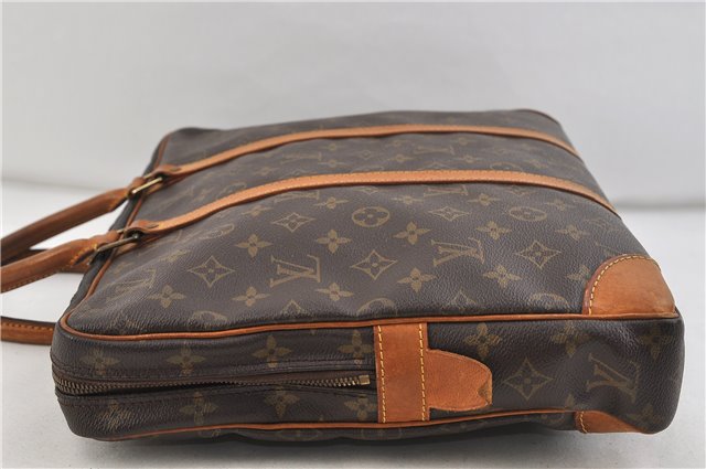 Auth Louis Vuitton Monogram Porte Documents Voyage Briefcase M53361 LV 3241D