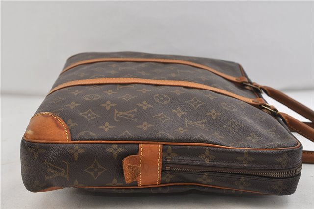 Auth Louis Vuitton Monogram Porte Documents Voyage Briefcase M53361 LV 3241D