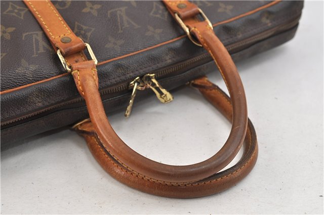 Auth Louis Vuitton Monogram Porte Documents Voyage Briefcase M53361 LV 3241D