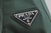 Authentic PRADA Nylon Tessuto Plastic Shoulder Hand Bag Purse Green 3242I