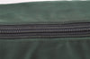 Authentic PRADA Nylon Tessuto Plastic Shoulder Hand Bag Purse Green 3242I