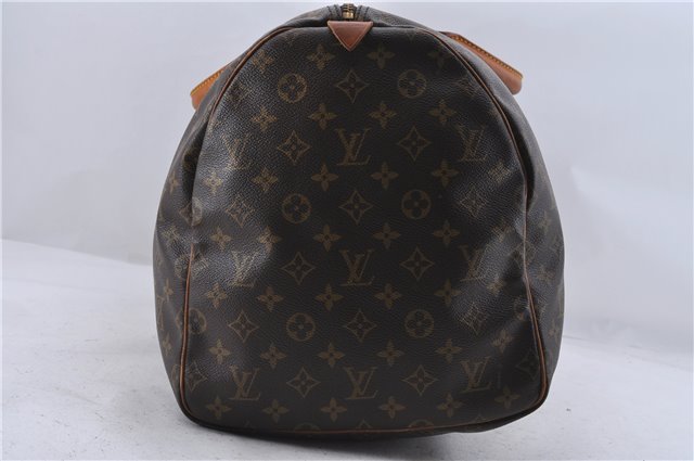 Authentic Louis Vuitton Monogram Keepall 55 Boston Bag M41424 LV 3243D