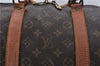 Authentic Louis Vuitton Monogram Keepall 55 Boston Bag M41424 LV 3243D