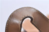 Authentic CELINE Macadam Blason Pattern Backpack PVC Leather Brown Beige 3246B