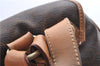 Authentic CELINE Macadam Blason Pattern Backpack PVC Leather Brown Beige 3246B