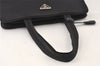 Authentic PRADA Vintage Nylon Tessuto Leather Shoulder Hand Bag Black 3246I