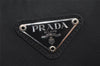 Authentic PRADA Vintage Nylon Tessuto Leather Shoulder Hand Bag Black 3246I