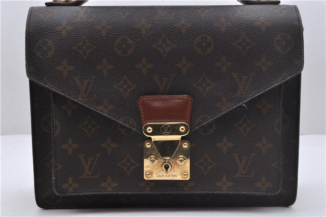 Authentic Louis Vuitton Monogram Monceau 2Way Shoulder Hand Bag M51185 LV 3249D