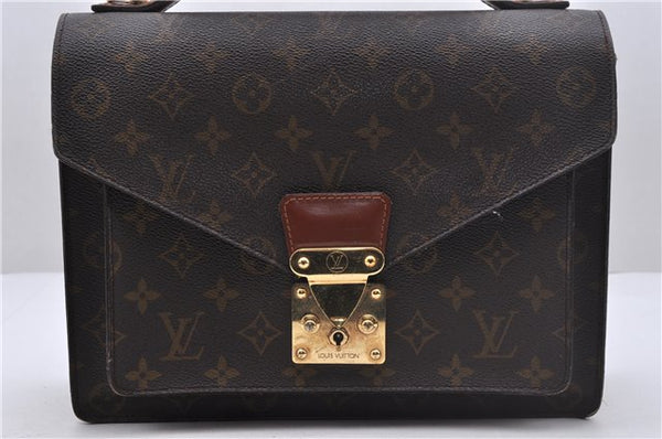 Authentic Louis Vuitton Monogram Monceau 2Way Shoulder Hand Bag M51185 LV 3249D
