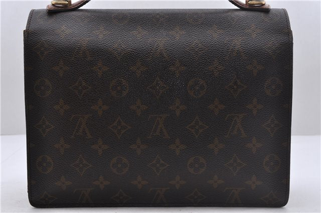 Authentic Louis Vuitton Monogram Monceau 2Way Shoulder Hand Bag M51185 LV 3249D