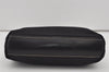 Authentic PRADA TESSUTO ACCIAIO Nylon Leather Hand Bag BR1166 Black 3250I