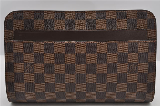 Authentic Louis Vuitton Damier Saint Louis Clutch Hand Bag Purse N51993 LV 3252F
