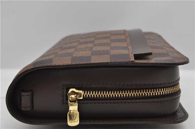 Authentic Louis Vuitton Damier Saint Louis Clutch Hand Bag Purse N51993 LV 3252F